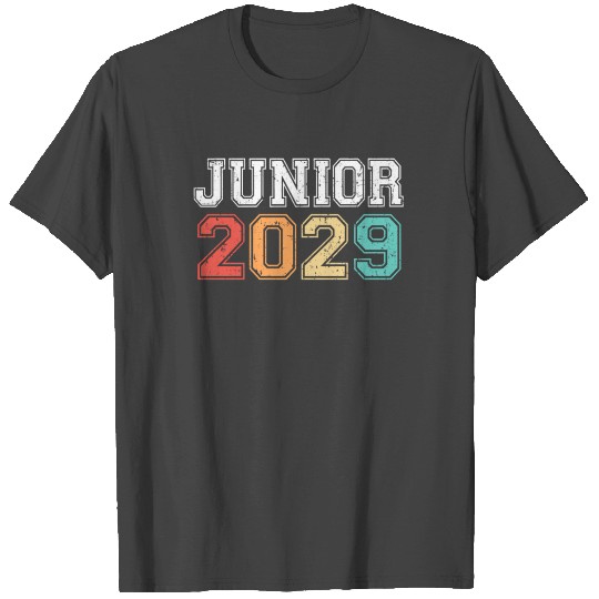 Junior 2029 Graduation Retro Vintage T Shirts