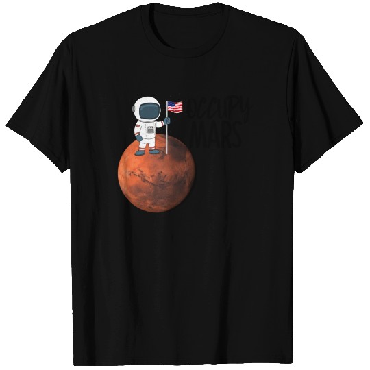 Mars Space Explorer American Astronaut NASA T Shirts