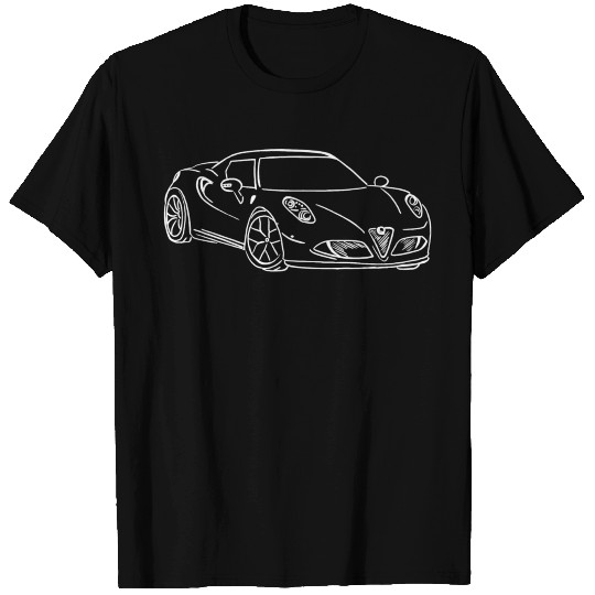 Alfa Romeo 4C sportscar T Shirts