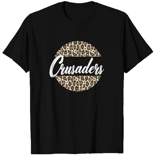 Crusaders High School Mascot Sports Team Women's T Shirts