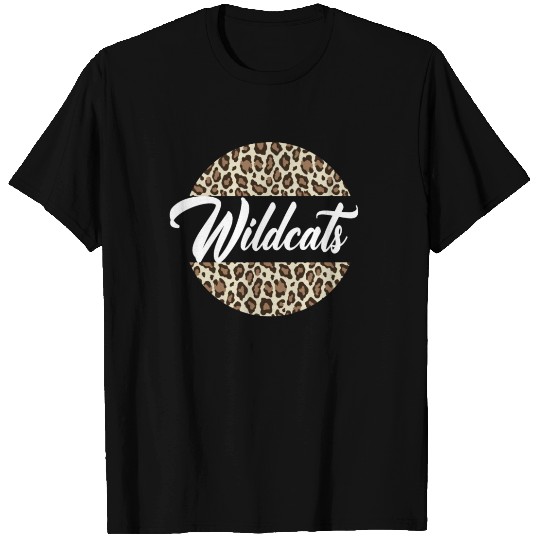 Wildcats High School Mascot Sports Team Women's T Shirts