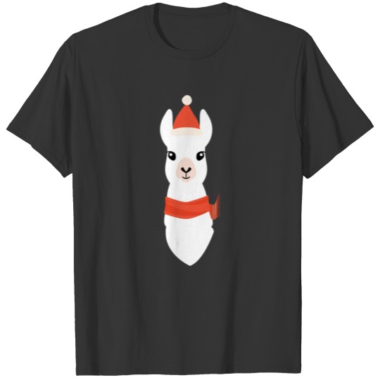 Funny Llama Merry Christmas T Shirts