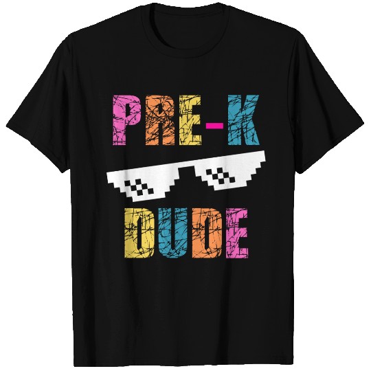 Kids Kindergarten Dude T Shirts Back To School
