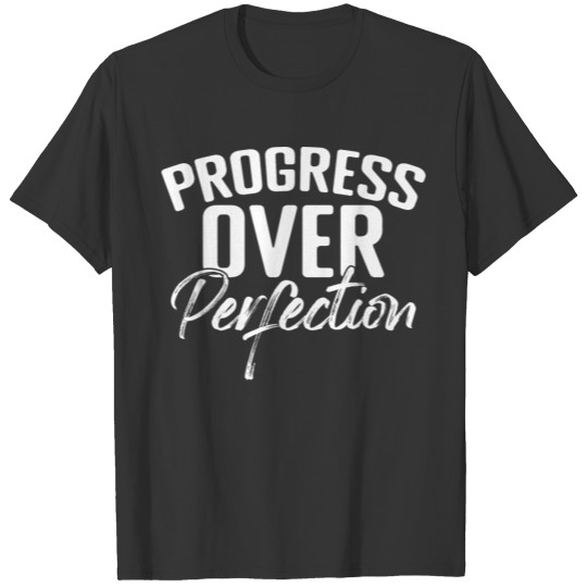 Progress Over Perfection Growth Mindset Teachers T Shirts