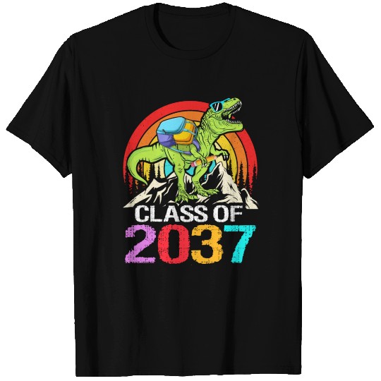 Class Of 2037 Dinosaur Grow With Me First Day Of T Shirts