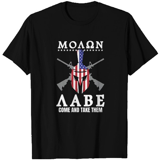 Come and Take It Gun Rights Gift American Flag Spa T Shirts