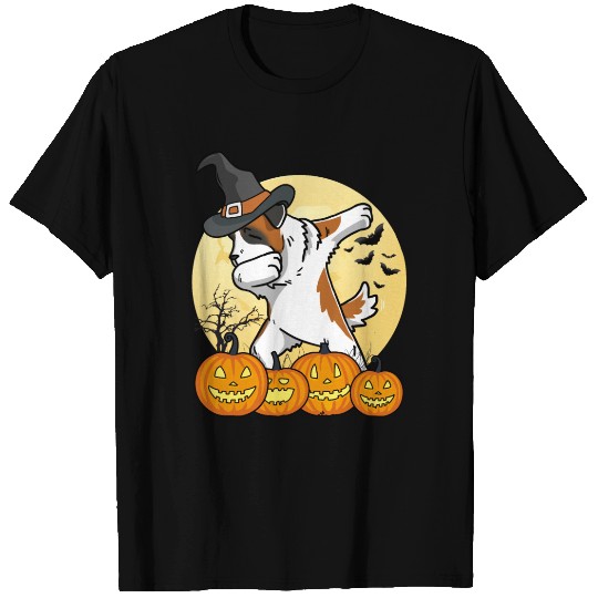 Dabbing Saint Bernard Halloween T Shirts