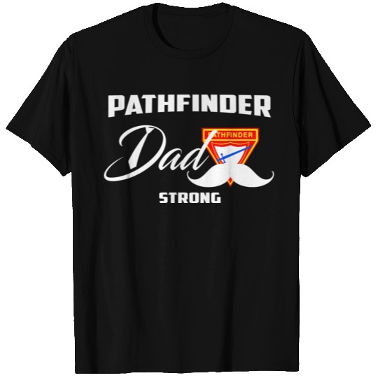 Adventist Pathfinder Dad Strong T Shirts