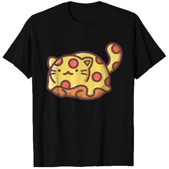 Pepperoni Pizza Pocket Cat T Shirts