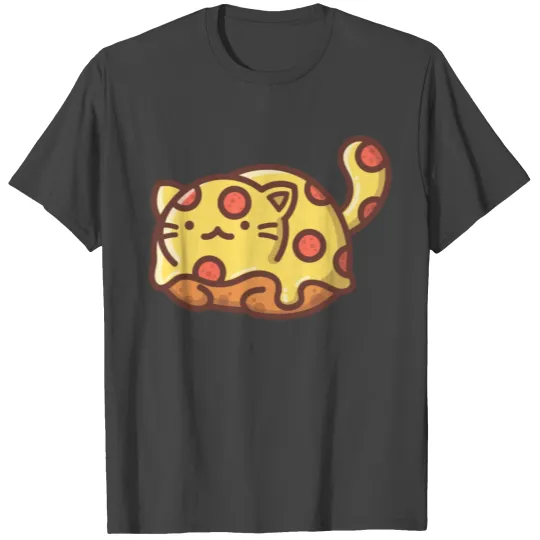 Pepperoni Pizza Pocket Cat T Shirts