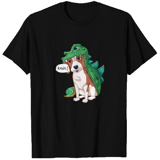 Beagle Dragon Dinosaur Halloween T Shirts