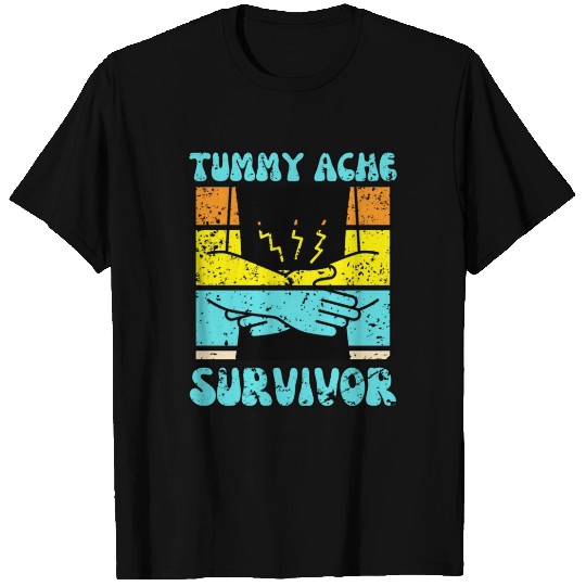 tummy ache survivor T Shirts
