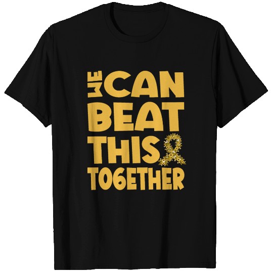 We Can Beat This Childhood Cancer Awareness T Shirts