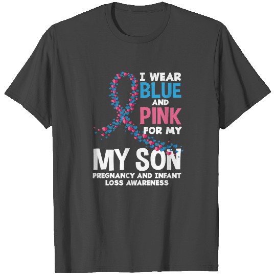 For My Son Pregnancy Infant Loss Awareness T Shirts