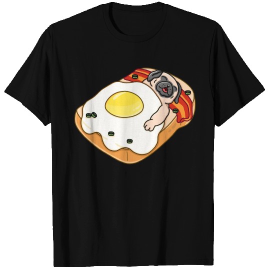 Sleeping Pug T Shirts