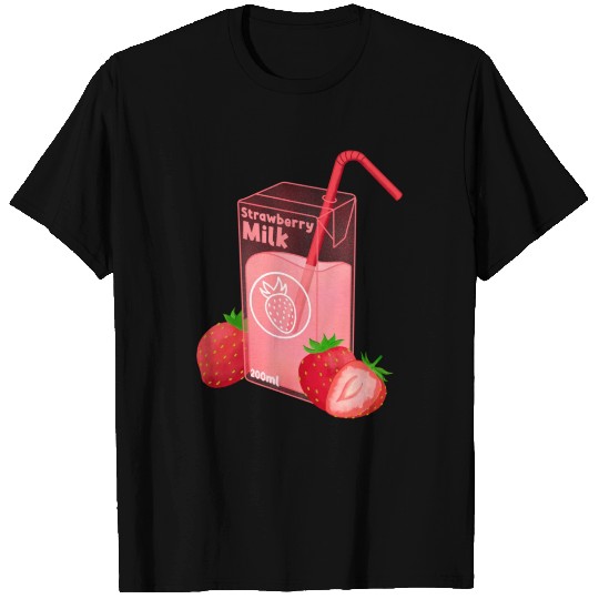 Strawberry Milk T Shirts
