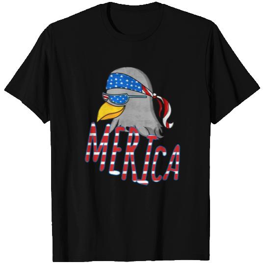 Eagle Independence Day T Shirts