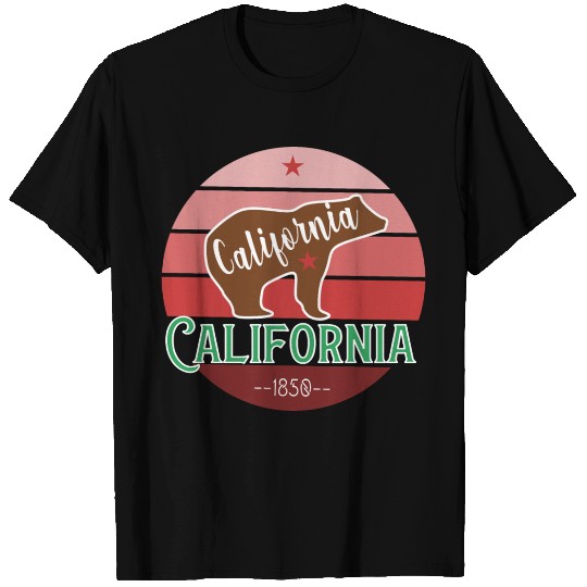 California Bear Flag T Shirts