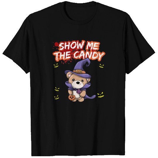 Show Me The Candy Halloween Costume Trick Or Treat T Shirts