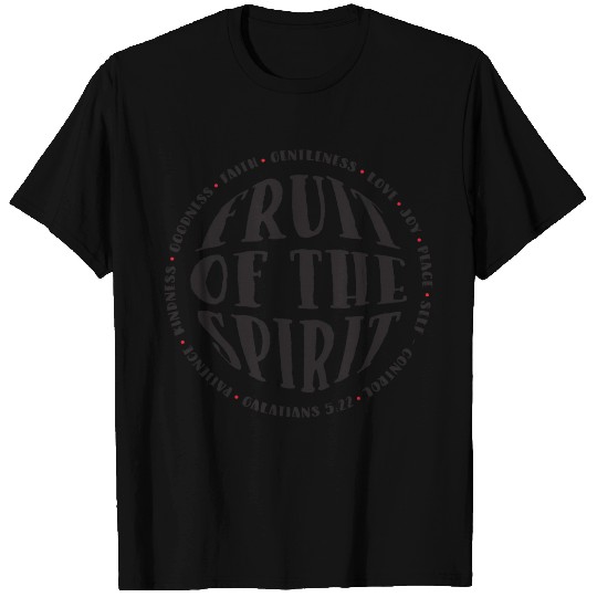 fruit of the spirit - bible verse T Shirts