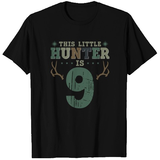 Buck Deer Hunting Hunter Kid 9th T Shirts
