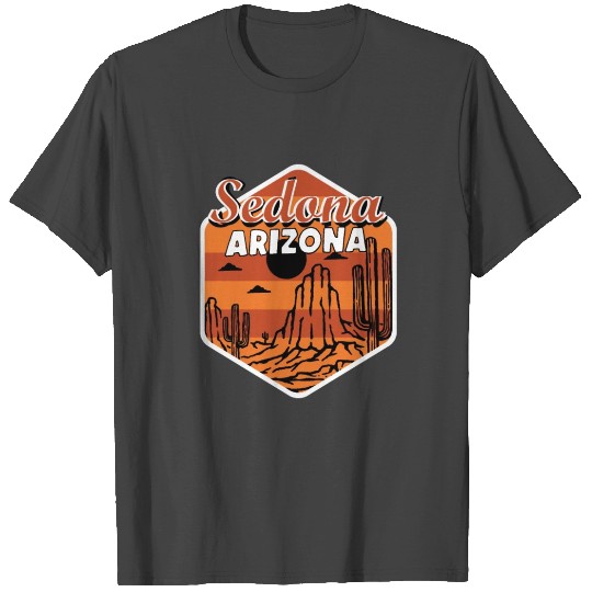 National Park Sedona Arizonna Canyon Camping Cactus T Shirts