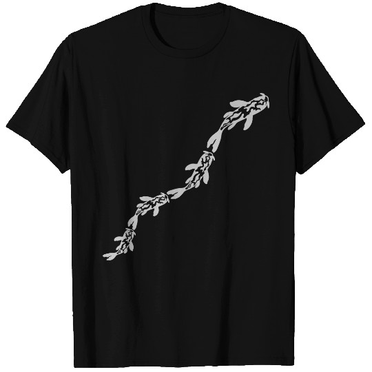 row koi fish nishikigoi T Shirts