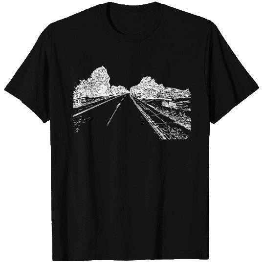 Lonely Romantic Road To Nowhere T Shirts
