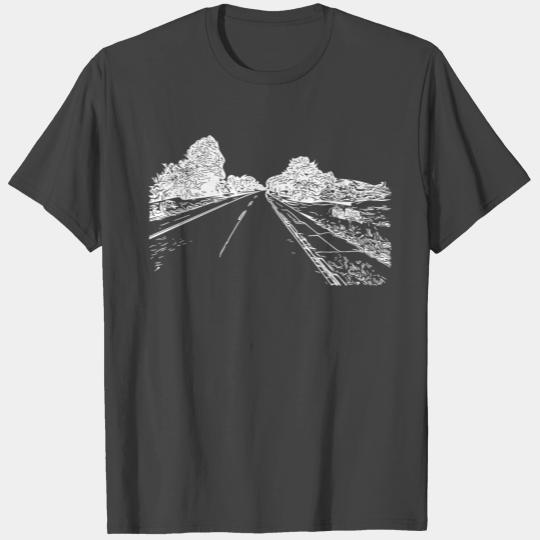 Lonely Romantic Road To Nowhere T Shirts