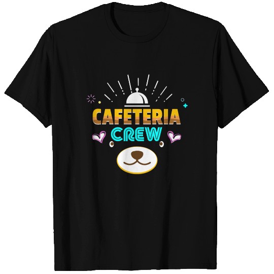 Cafeteria Crew School Lunch Lady Worker Squad T Shirts