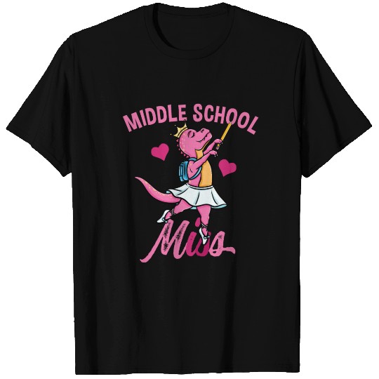Middle School Miss Ballet Back To School Girls T Shirts