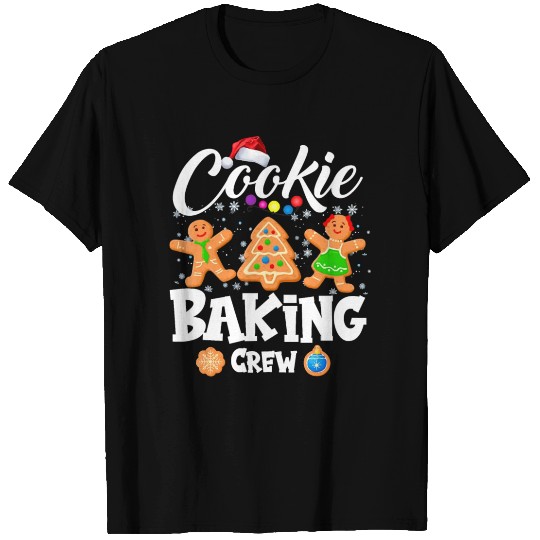 Cookie Baking Crew Christmas T Shirts