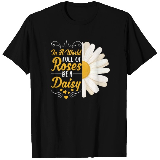 Daisy Beautiful Flower Gardening T Shirts