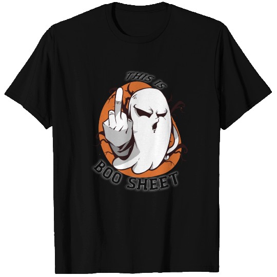 This is BOO SHEET funny Halloween Ghost T Shirts