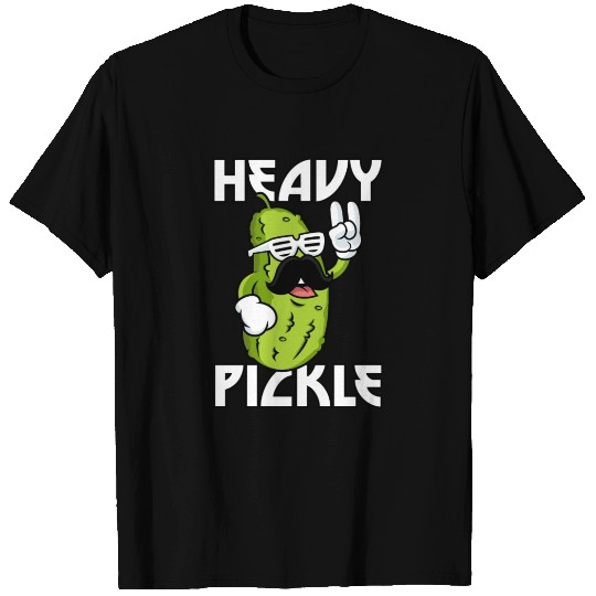 Heavy Pickle Metal Fan Metalhead T Shirts