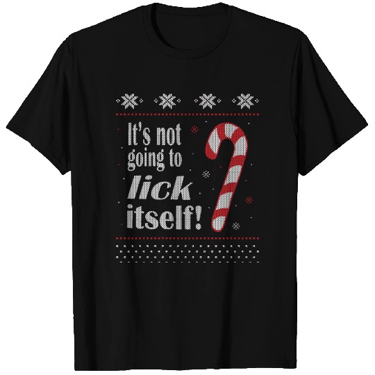 Candy Cane Ugly Christmas Style T Shirts