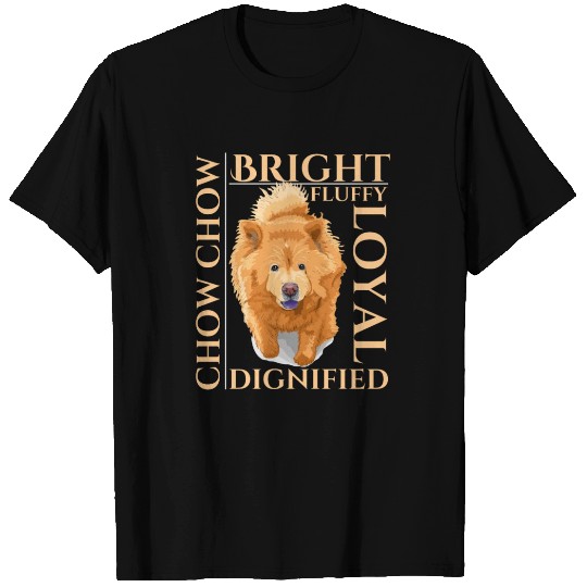 Chow Chow Dog Traits - dog theme gift T Shirts