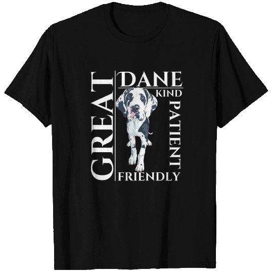 Great Dane Dog Traits - dog theme gift T Shirts
