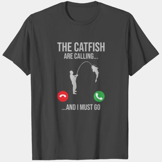 Catfish Phone Call - Blue Catfish Slayer T Shirts