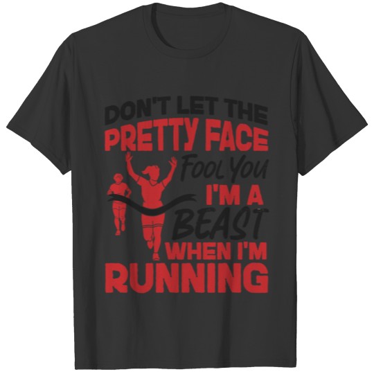 Running Runner Half Marathon Girl T Shirts