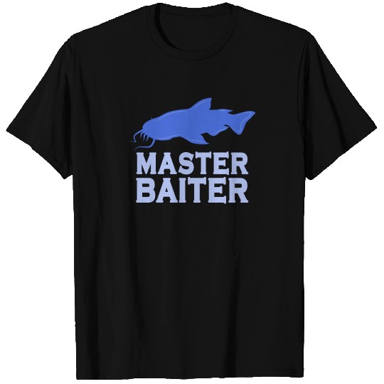 Master Baiter - Wels Catfish Hunter T Shirts