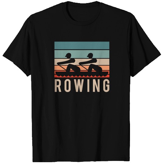 Rowing Crew Row Sports Rower T Shirts