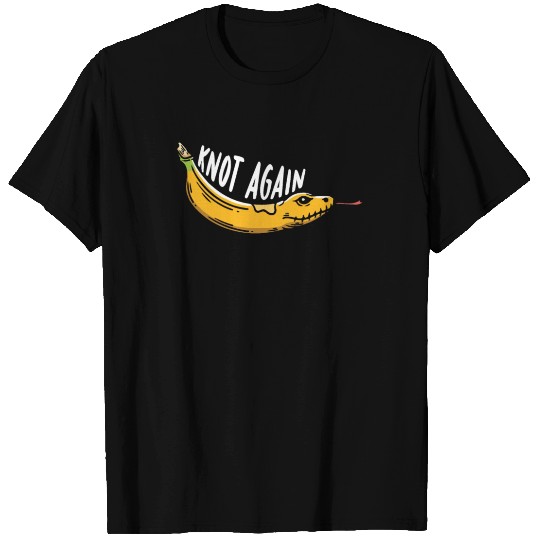 Banana Ball Phyton Knot Again T Shirts
