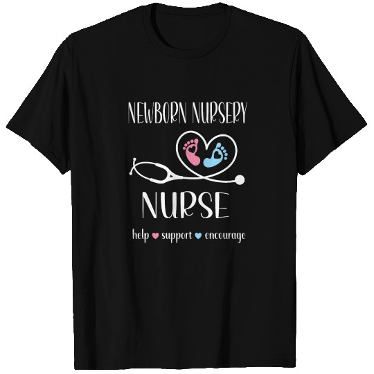 Newborn Nursery Nurse Newborn Nursery Nursing Gift T Shirts