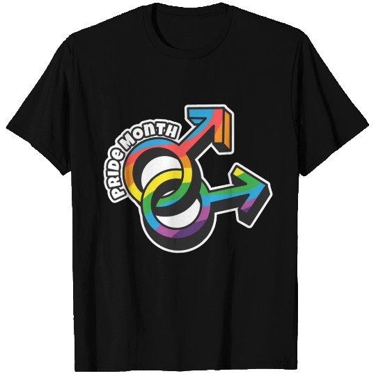 Pride Month LGBTQ Sticker T Shirts
