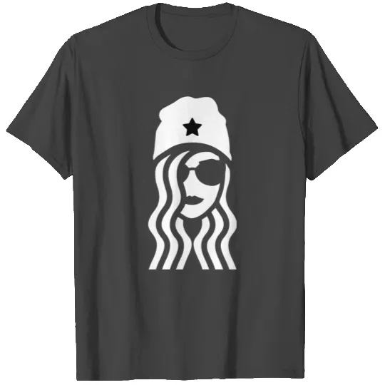 Cara Chica Starbucks color Blanco T Shirts