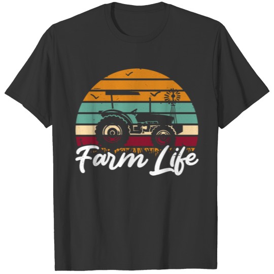 Farm Life Graphic Agriculture Agriculteur Farmer T T Shirts
