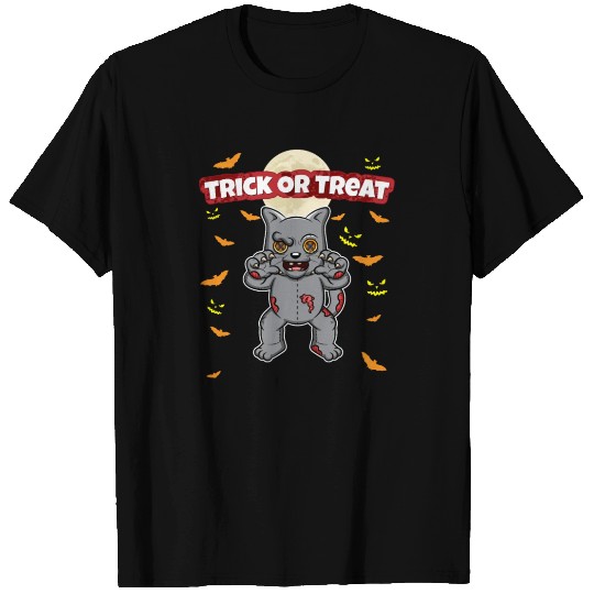 Trick Or Treat Scary Creepy Halloween Monster T Shirts