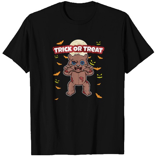 Trick Or Treat Scary Creepy Halloween Monster T Shirts
