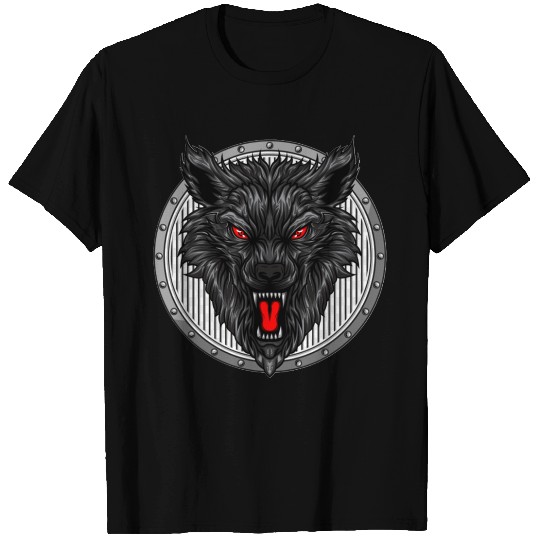 Be Strong As A Wolf T Shirts